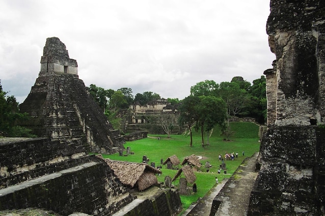 The Temple I (Temple del Giaguaro) of Tikal