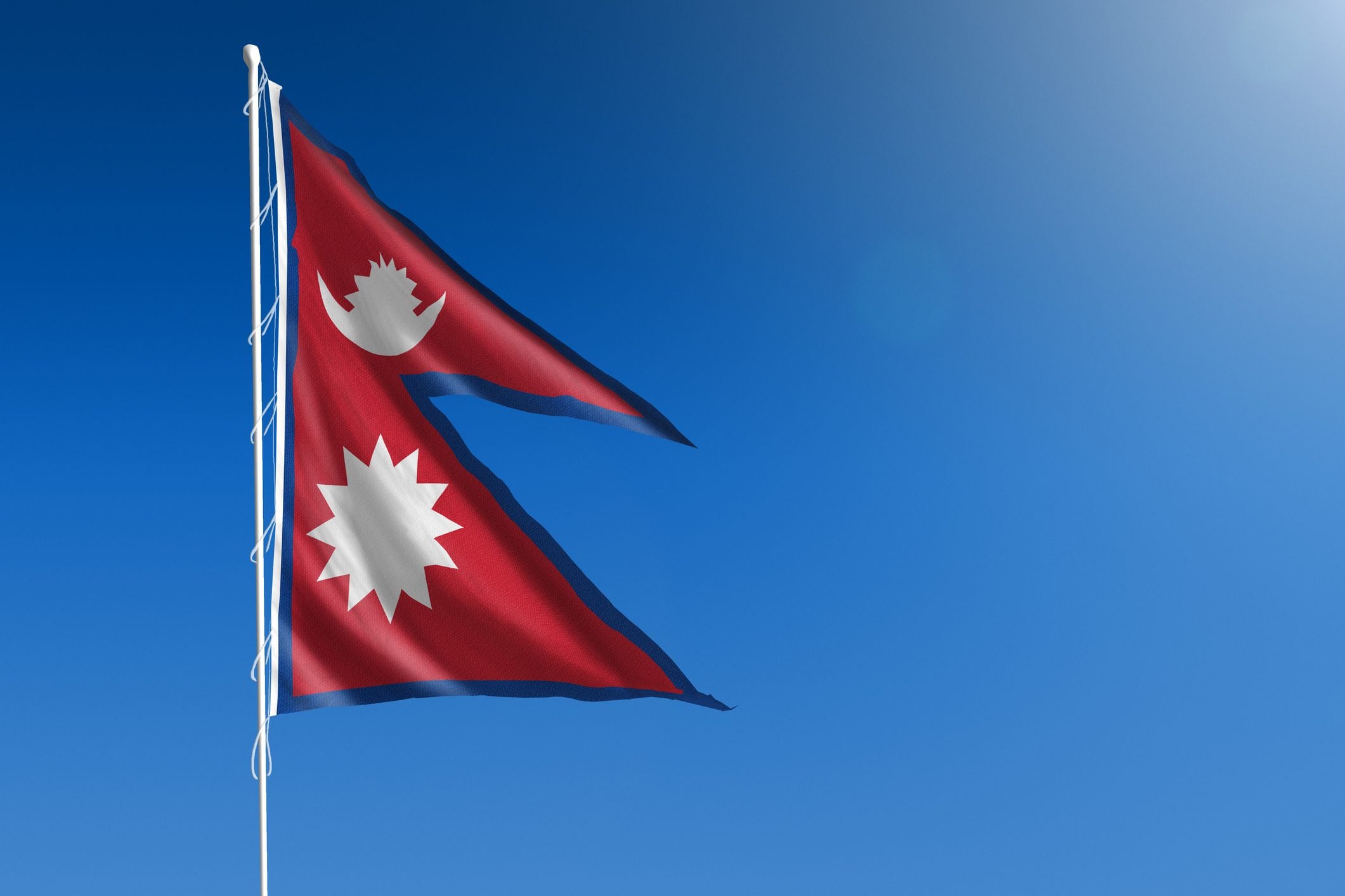bandiera nepal