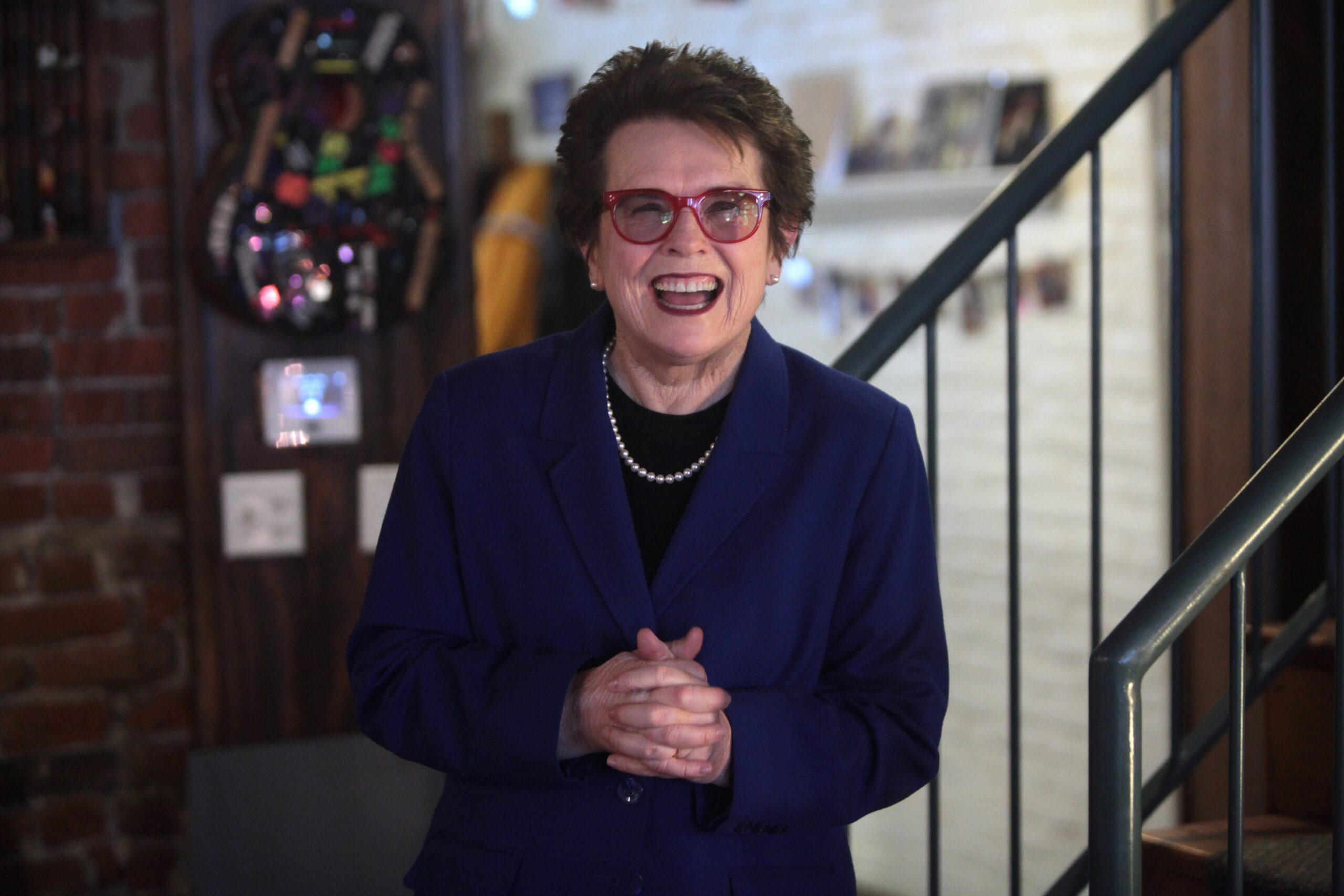 Billie Jean King. Wikimedia Commons