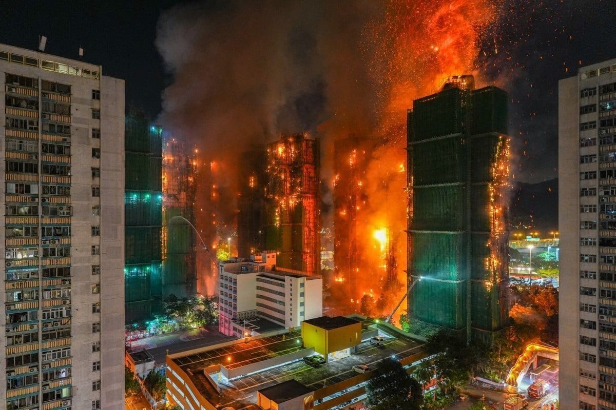 Fire in Hong Kong skyscrapers, fire extinguished after 48 hours: reconstruction of the accident and investigations
