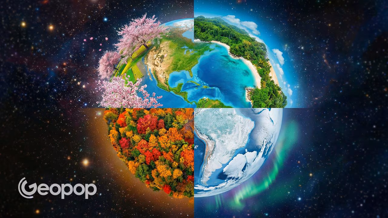 Because there are four seasons: inclination of the Earth, solstices and equinoxes