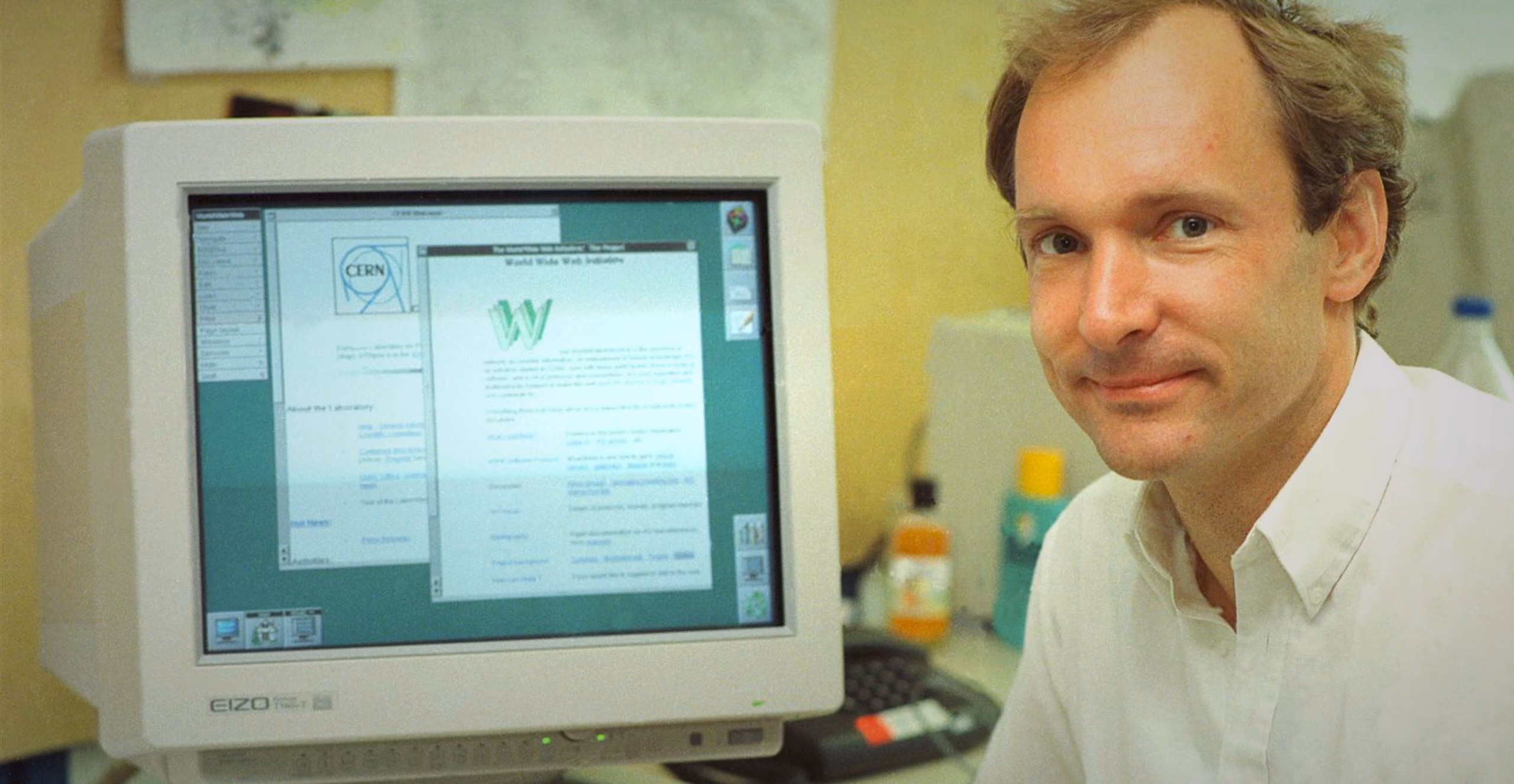 The first website in history “info.cern.ch”: what the World Wide Web was like 35 years ago