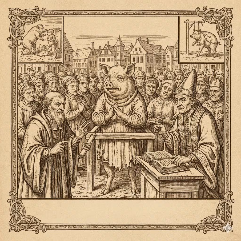 When pigs and other animals ended up in court: animal trials in the Middle Ages