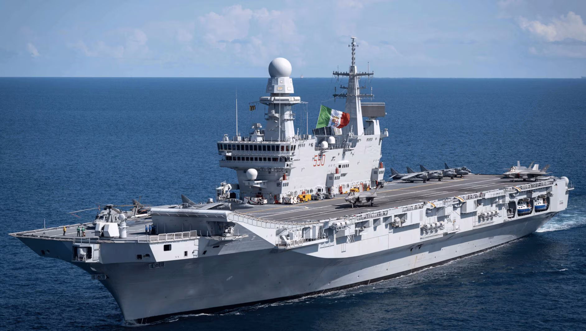 How many aircraft carriers does Italy have? From historic ships to those in service today in the Navy