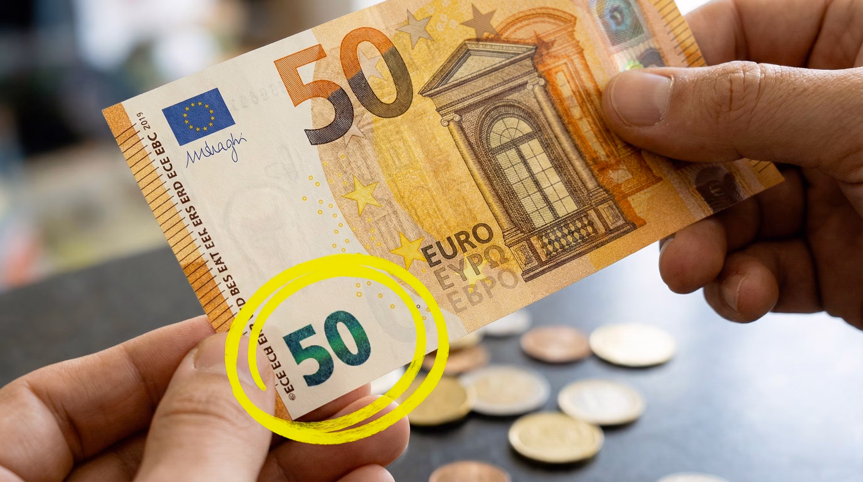 Boom in fake 50 euro banknotes, how to recognize them and what to do: the ECB guidelines