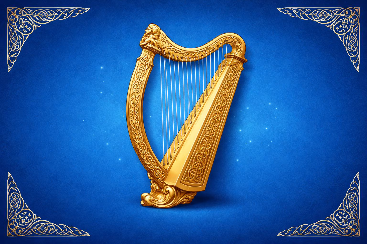 The color of St. Patrick in Ireland was originally blue and not green