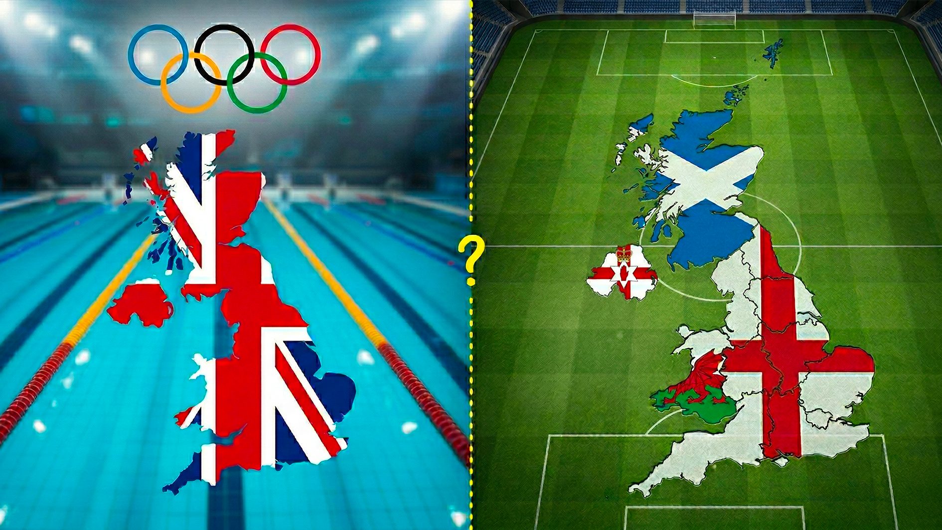Why Italy challenges Northern Ireland in football and the United Kingdom at the Olympics: FIFA rules