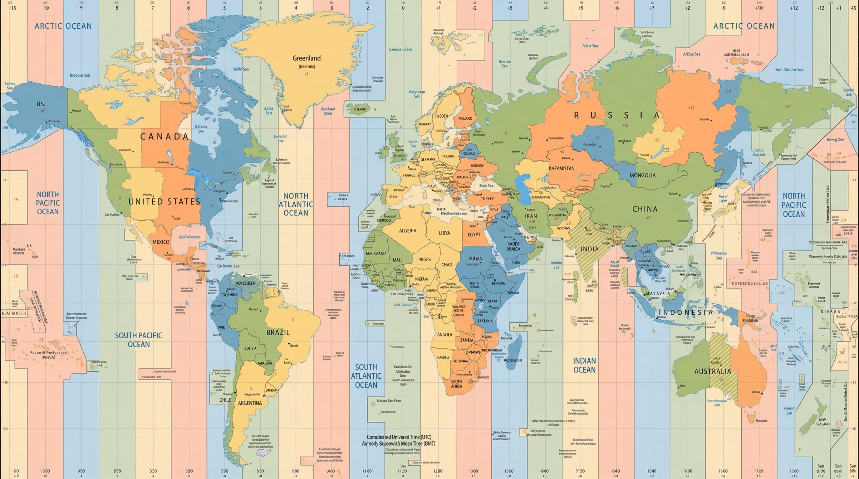 The country with the most time zones in the world is not Russia, but France: how is this possible