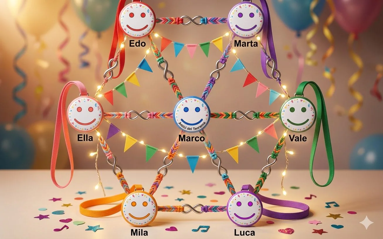 If at a party everyone shares a friend with others, one is everyone's friend: the friendship theorem