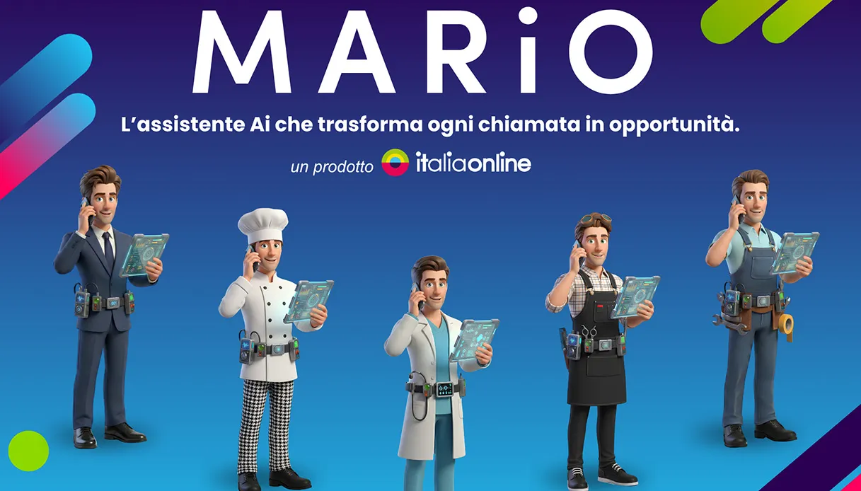 Italiaonline lancia MARiO, il primo dipendente AI per le Pmi italiane