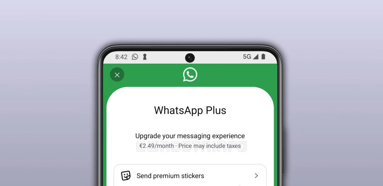 Whatsapp Plus is coming to Europe with extra functions: what the Meta subscription of €2.49 per month provides