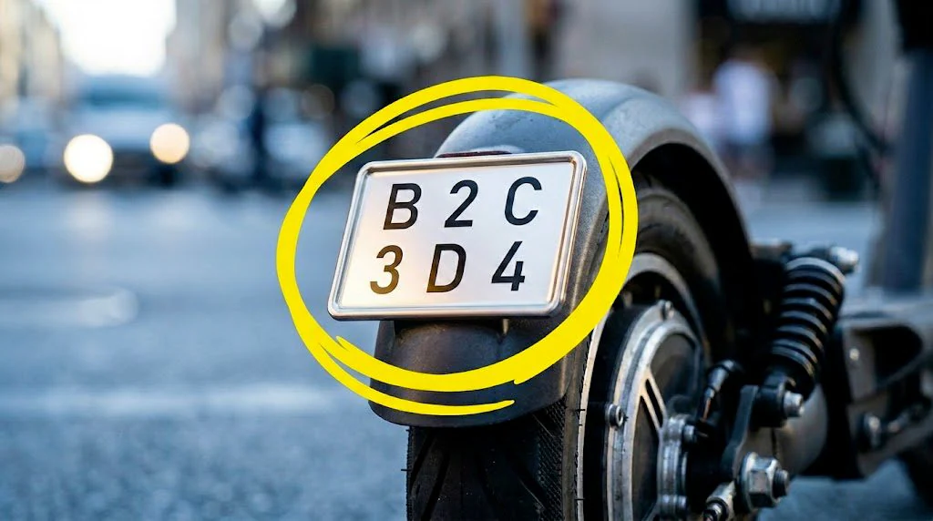 How to request the license plate for scooters, mandatory after May 16th, and avoid a 400 euro fine