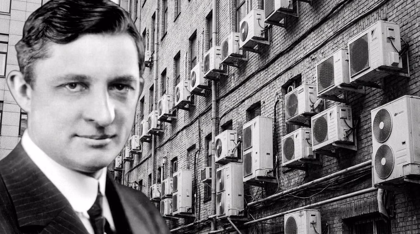 Air conditioning was not born to cool people: the brilliant invention of Willis Carrier
