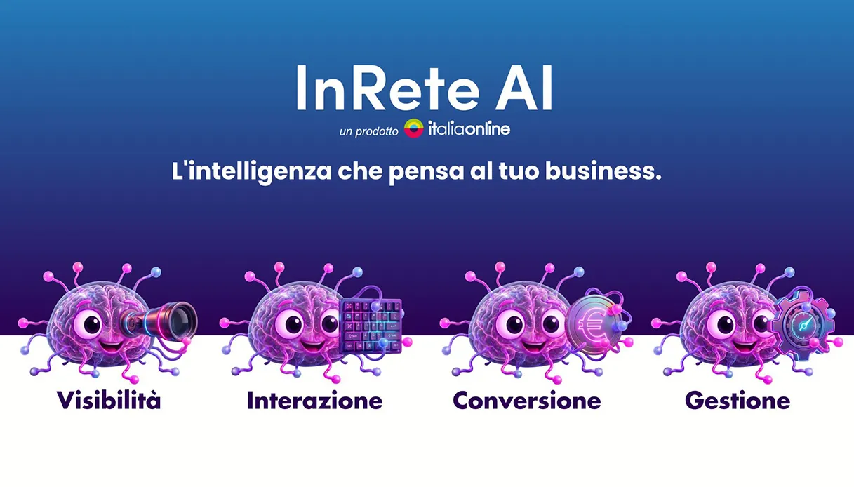 Italiaonline lancia InRete AI, la piattaforma che rivoluziona il marketing digitale delle Pmi