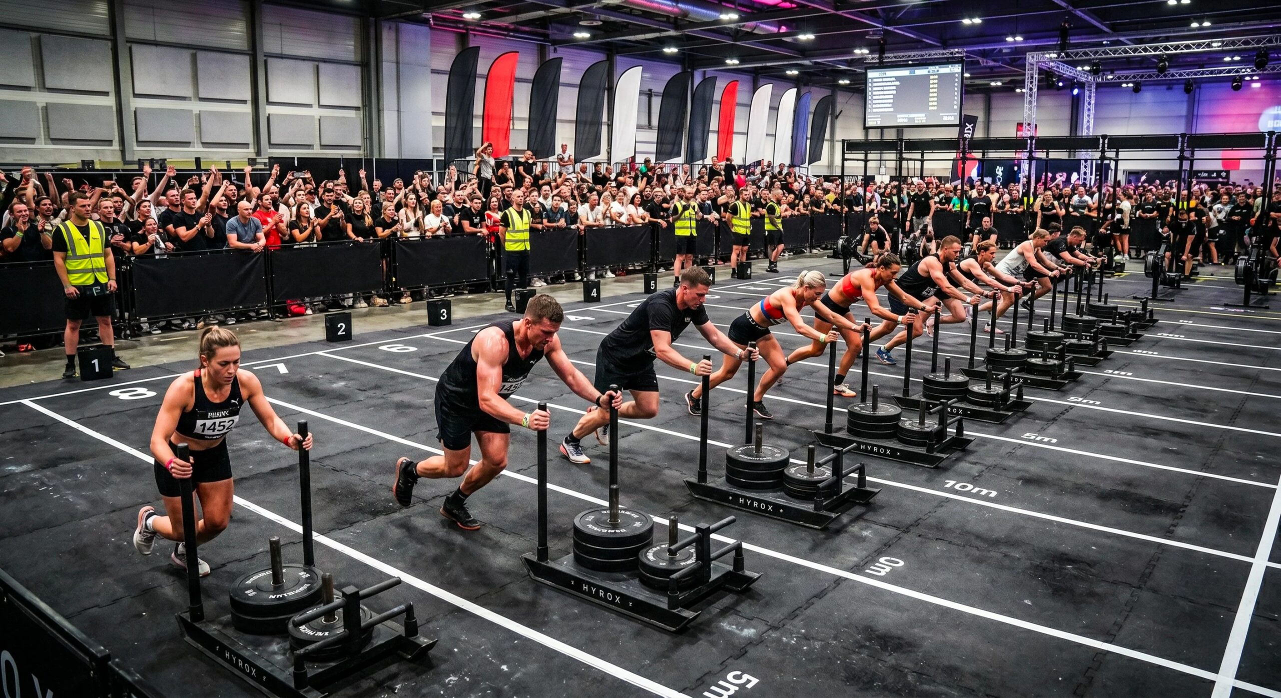 What is Hyrox, the global fitness competition consisting of 8km running and 8 functional exercises