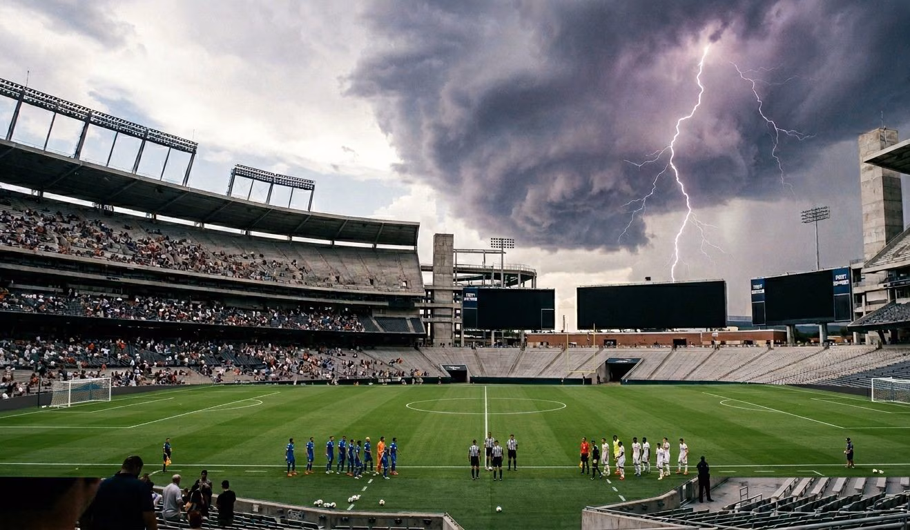 Why at the 2026 World Cup we could see matches suspended even with clear skies: the lightning rule