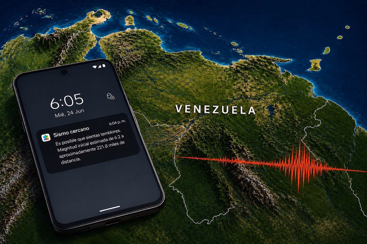 Google transformed smartphones into seismographs before the earthquake in Venezuela: how the alert works