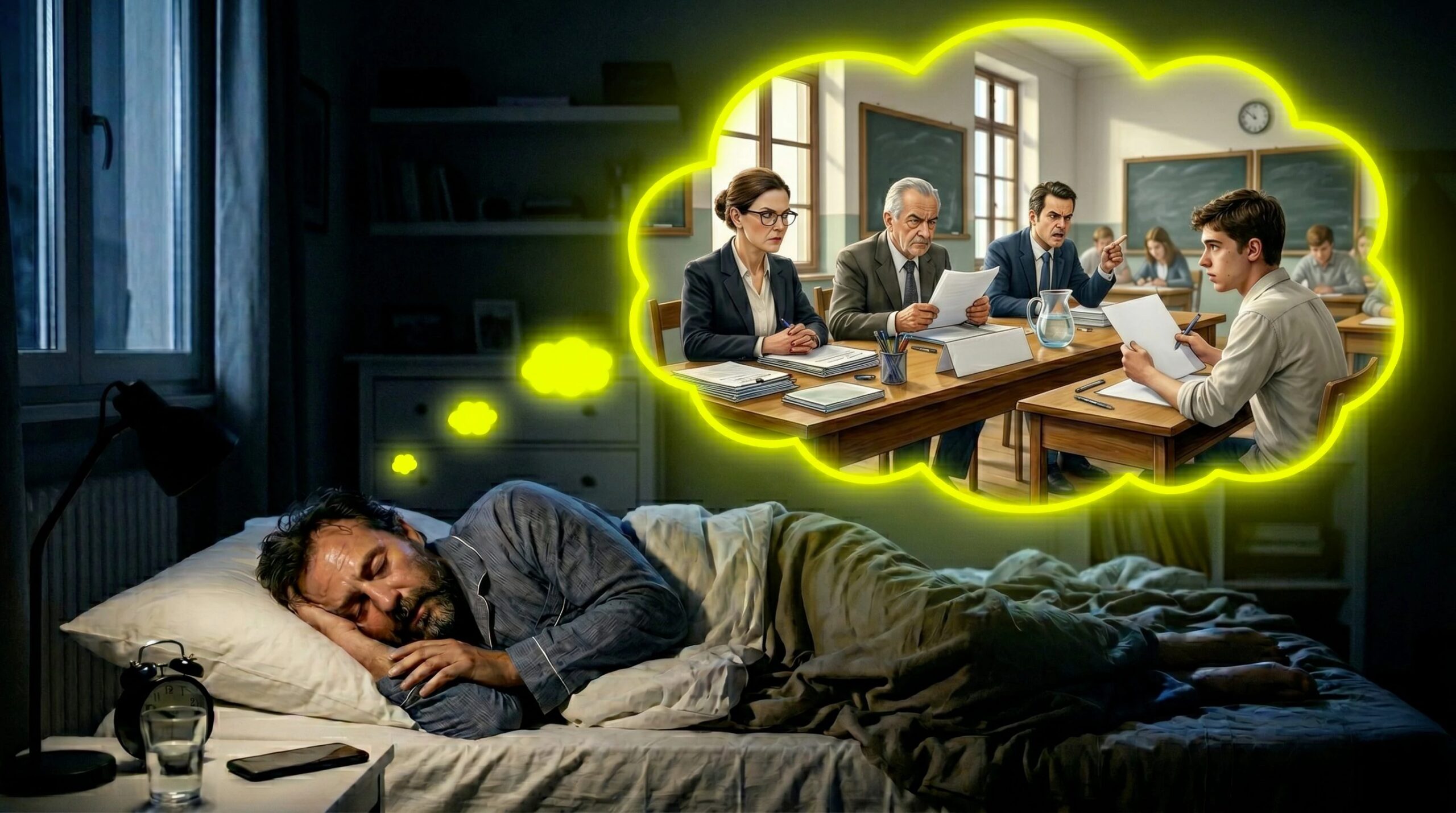 Why we still dream of the final exam after years: what psychology says