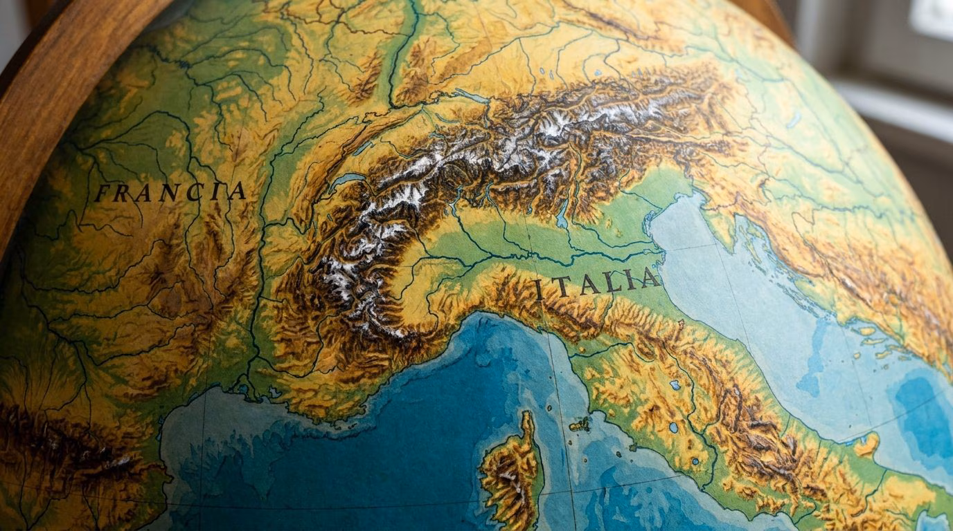 The border between Italy and France is 515km long: why it was revised after World War II and map
