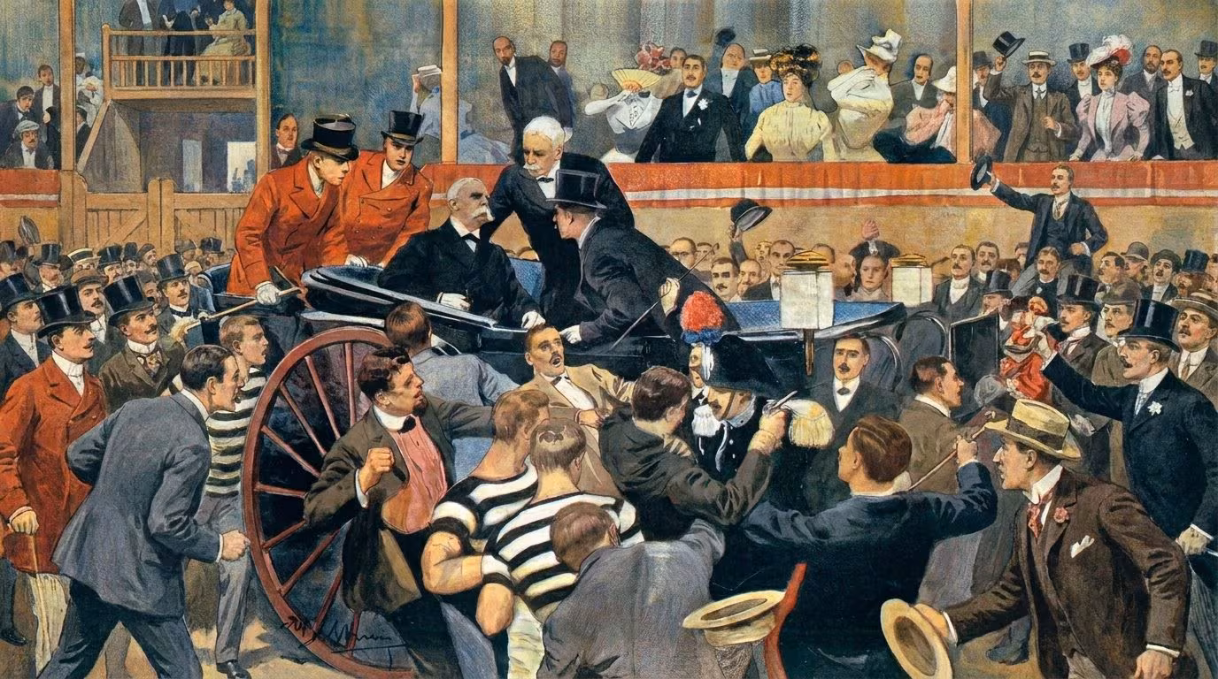 Umberto I of Savoy, the assassination at the hands of Gaetano Bresci on 29 July 1900 that changed Italy