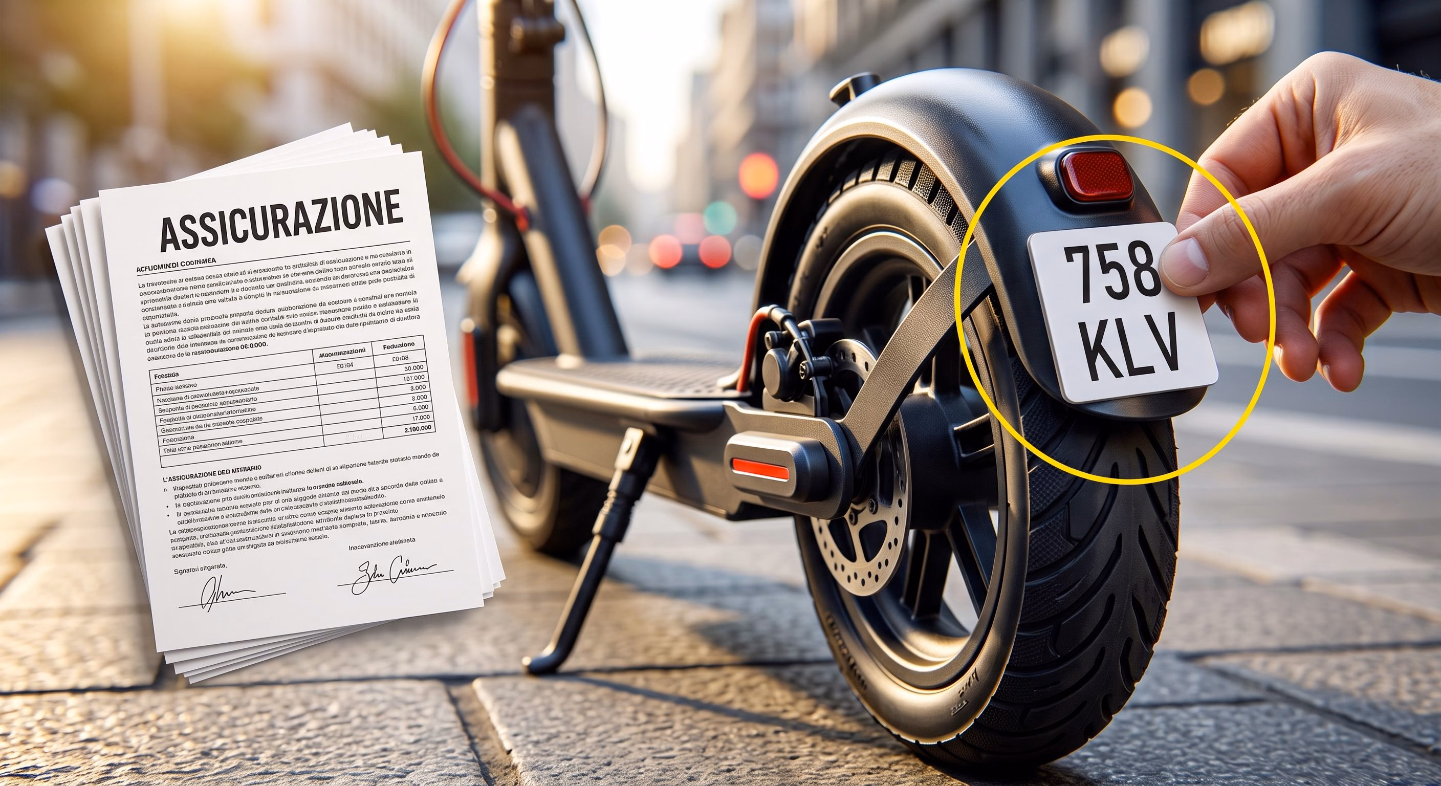 The insurance obligation for scooters comes into effect from 16 July: the costs and fines foreseen by the CdS