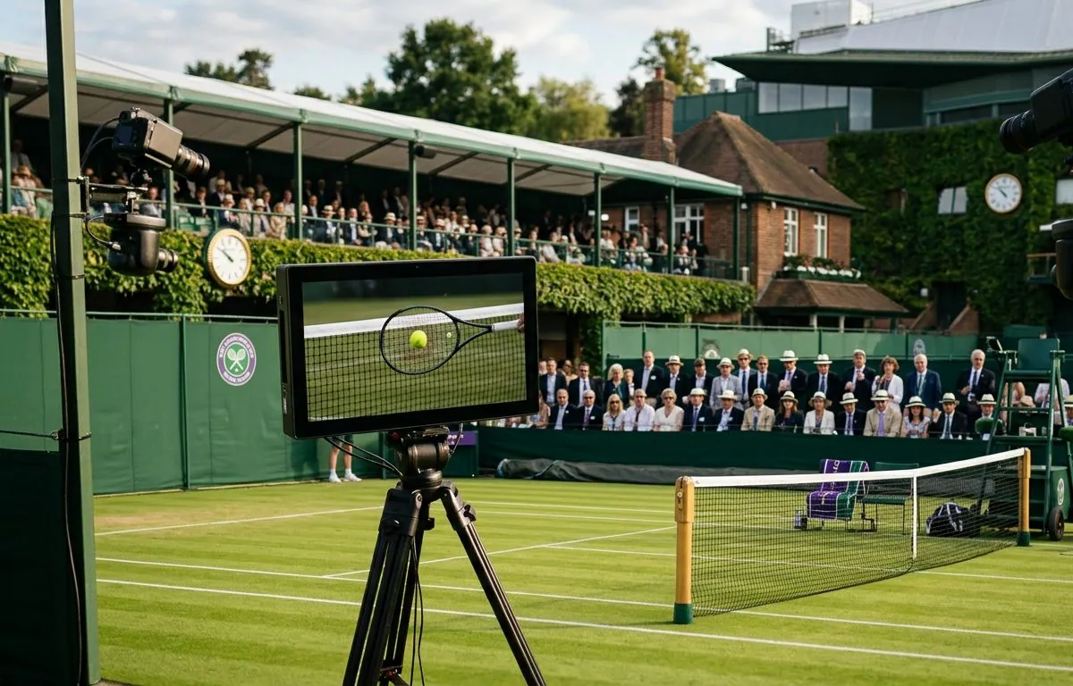 What is the new video review rule at Wimbledon 2026: tennis players will challenge the chair umpire