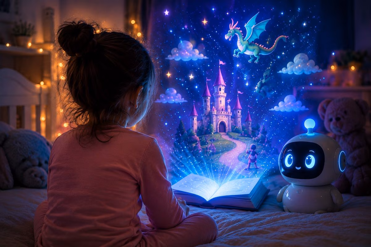 AI enters children's lives, from intelligent stuffed animals to personalized fairy tales: risks and opportunities