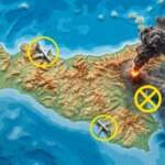 Etna continues to erupt, Catania airport closed until August 15th: alternative airports