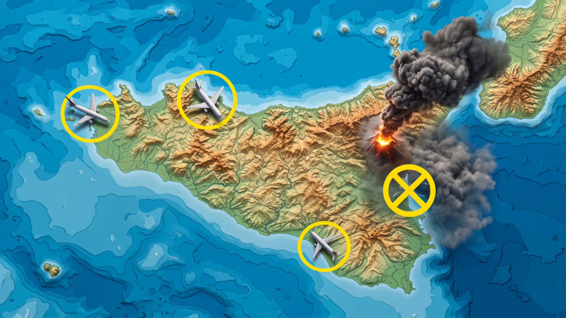 Etna continues to erupt, Catania airport closed until August 15th: alternative airports