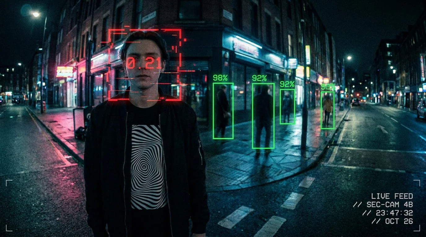 The shirt that deceives AI facial recognition cameras: the limits of “noRecognition”
