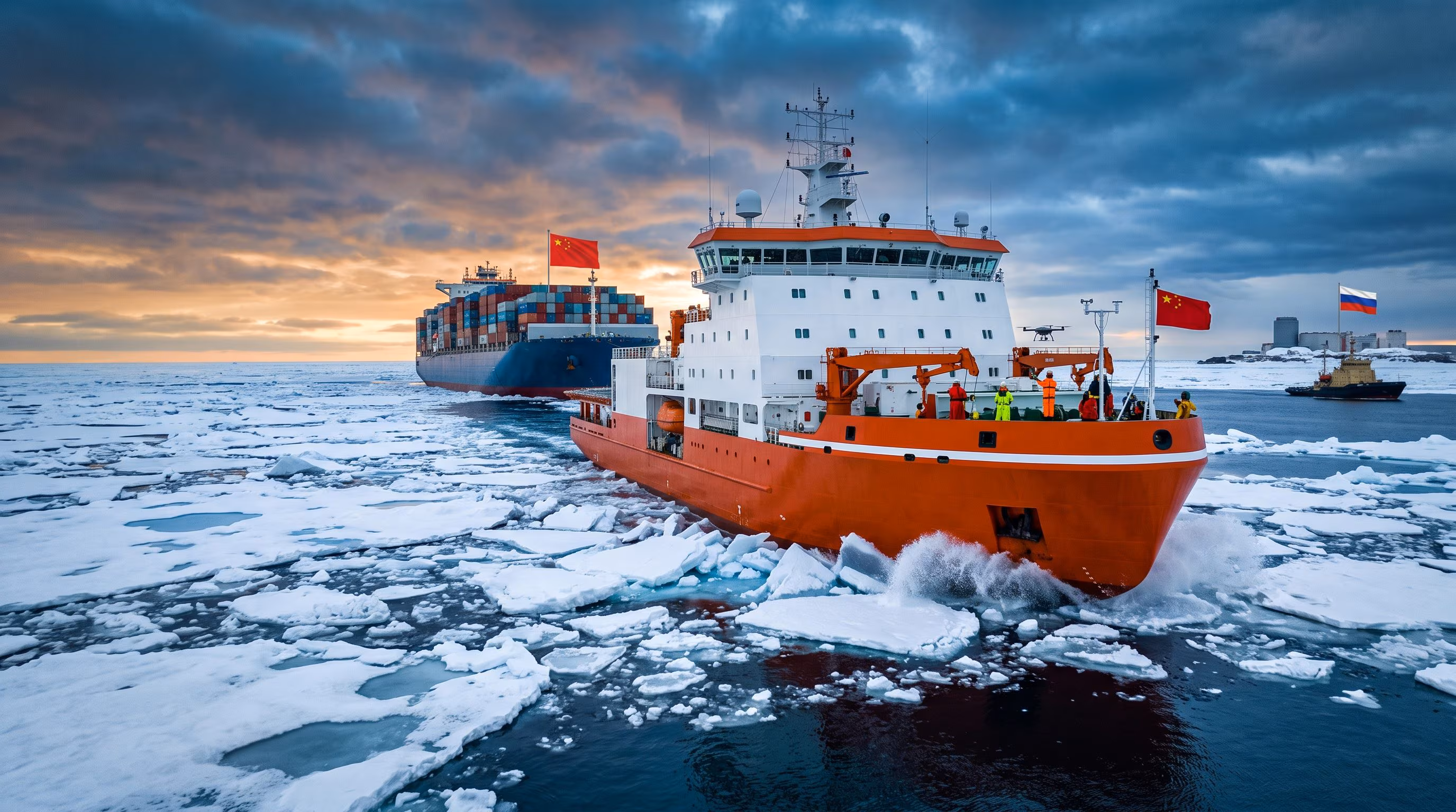 China Creates Ice Silk Road in the Arctic: Ice Silk Road, the 20-day trade route