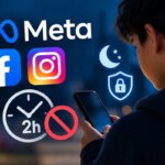 Meta changes Instagram and Facebook for teenagers: 2 hour limit on social media and stop at night
