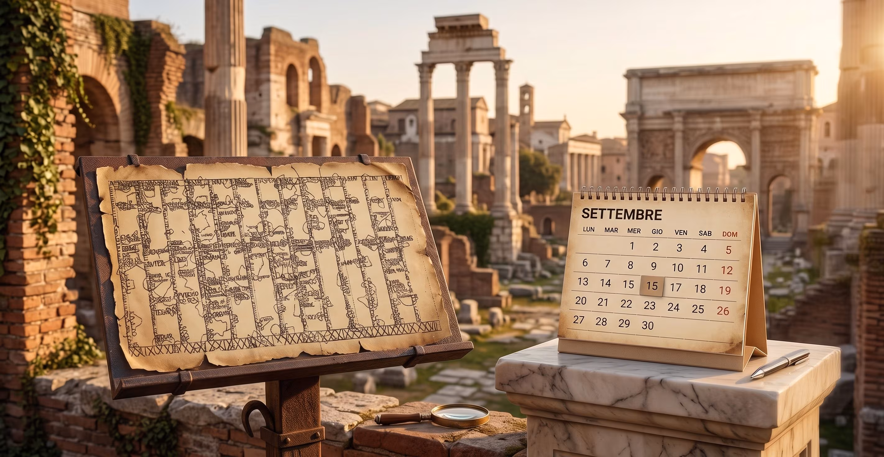 September, October, November and December: why are they called that if today are the months number 9, 10, 11 and 12?