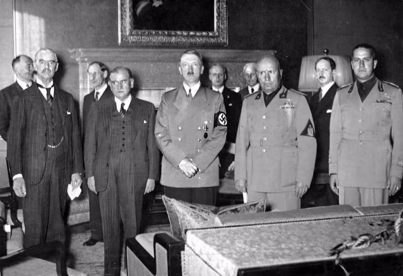 The Munich Conference of 1938: When the democracies gave in to Hitler's demands on the Sudetenland