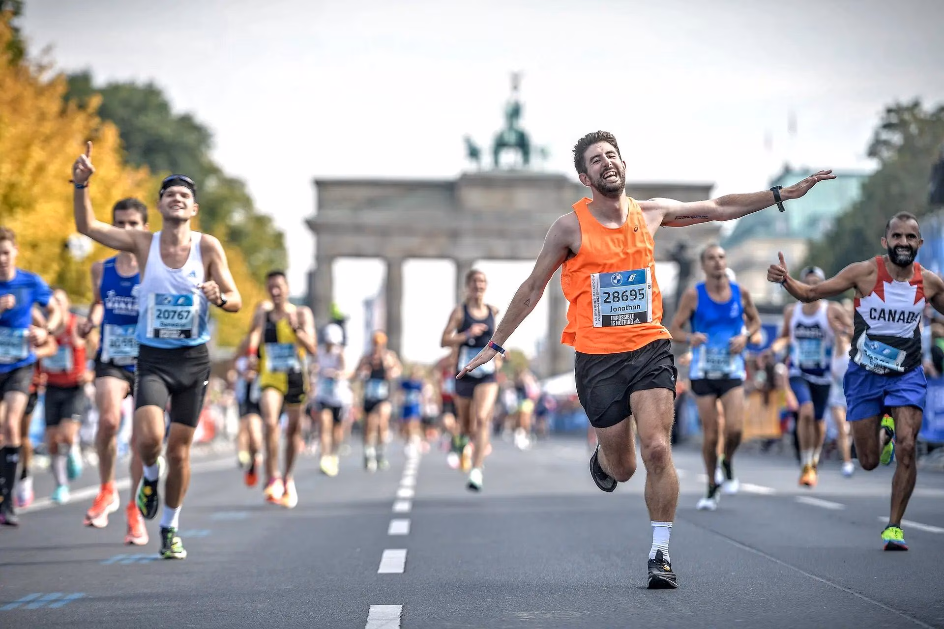Because Berlin is the "record marathon": the credit goes to a glacier from 20 thousand years ago