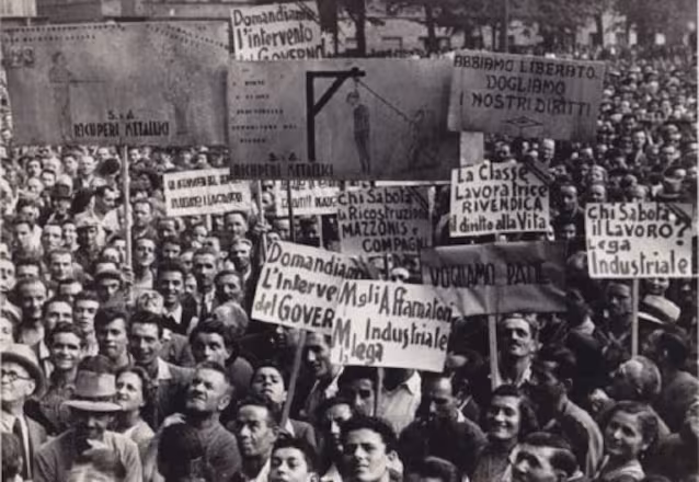 Workers' protests (vocetempo.it)