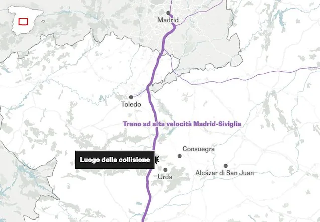 train accident map
