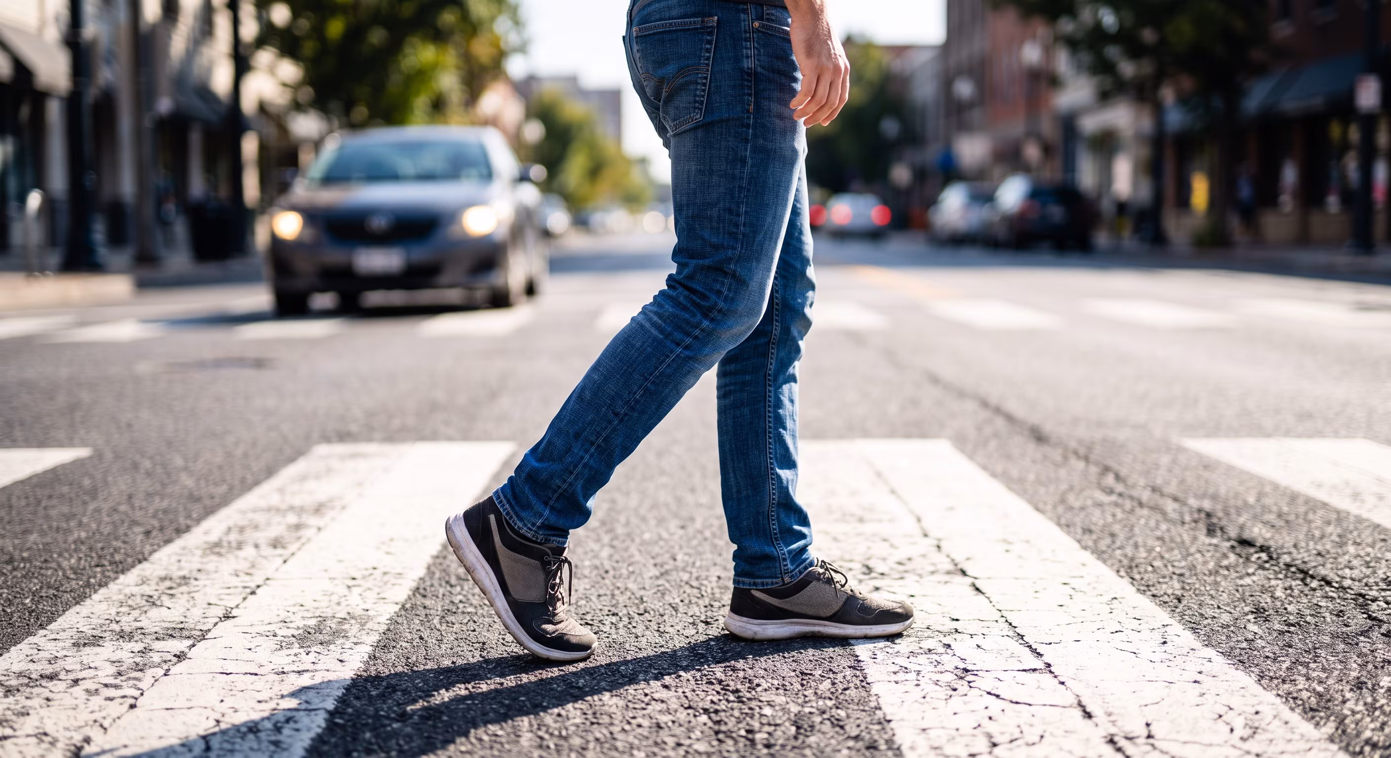The crossing pedestrian does not always have the right of way: what the CdS says outside the crossing lines