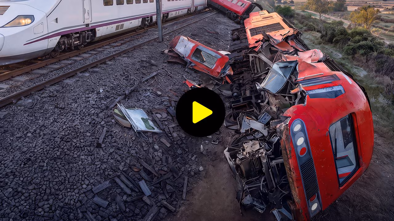 The dynamics of the train collision in Spain: what happened and the possible causes of the accident