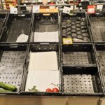 The protests of hauliers against high fuel prices are spreading: empty shelves in the South