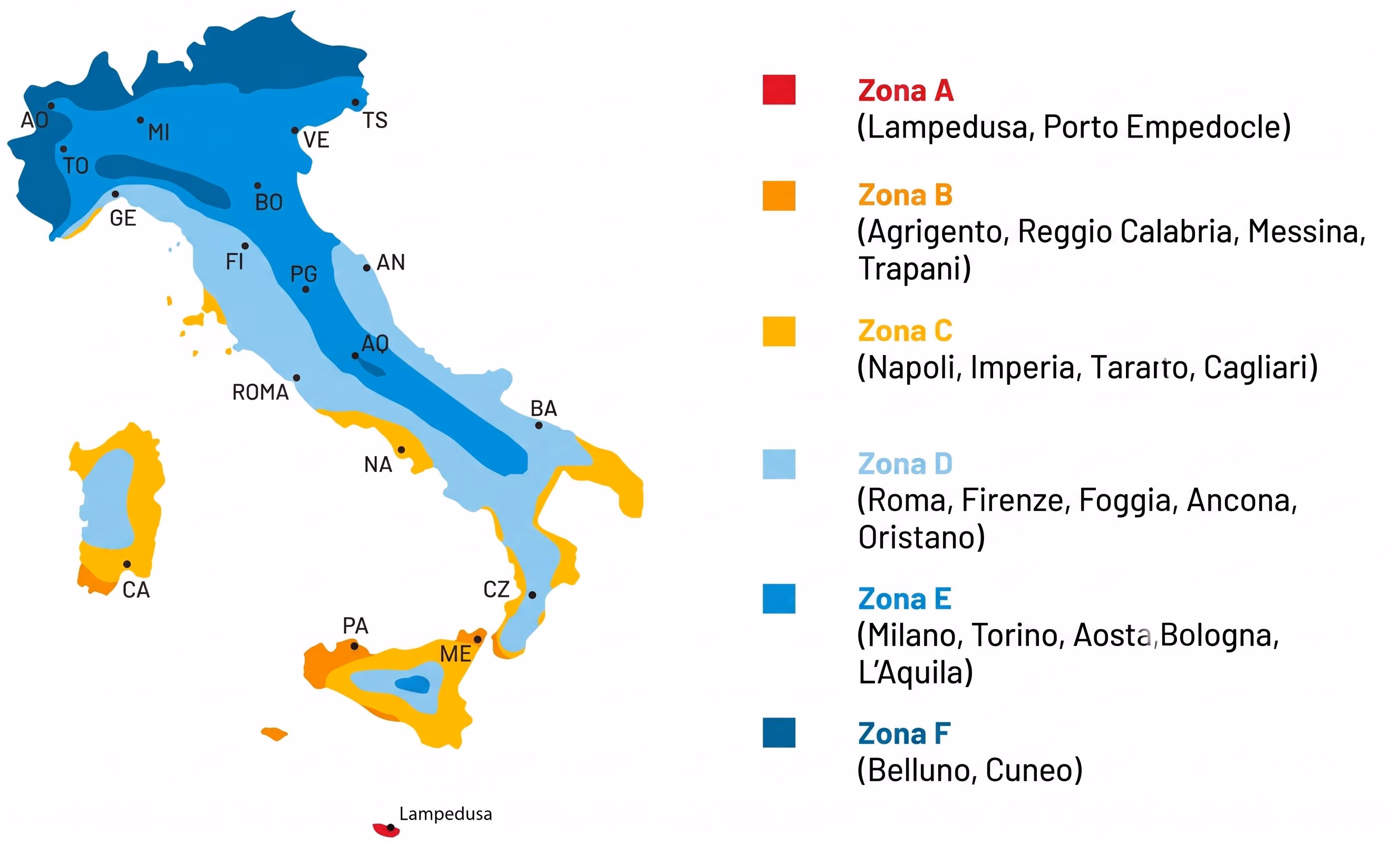 When the heat turns on in 2026: map, dates and times region by region
